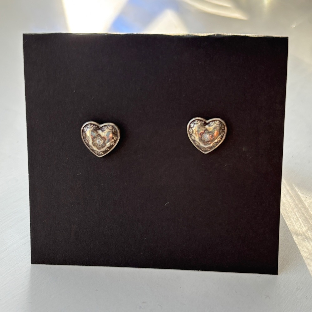 Brighton Morning Star Heart Earrings